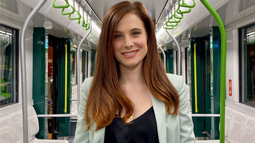 Actress Caroline Dhavernas, known as Voice B to voters, was selected to be the voice of the REM system.