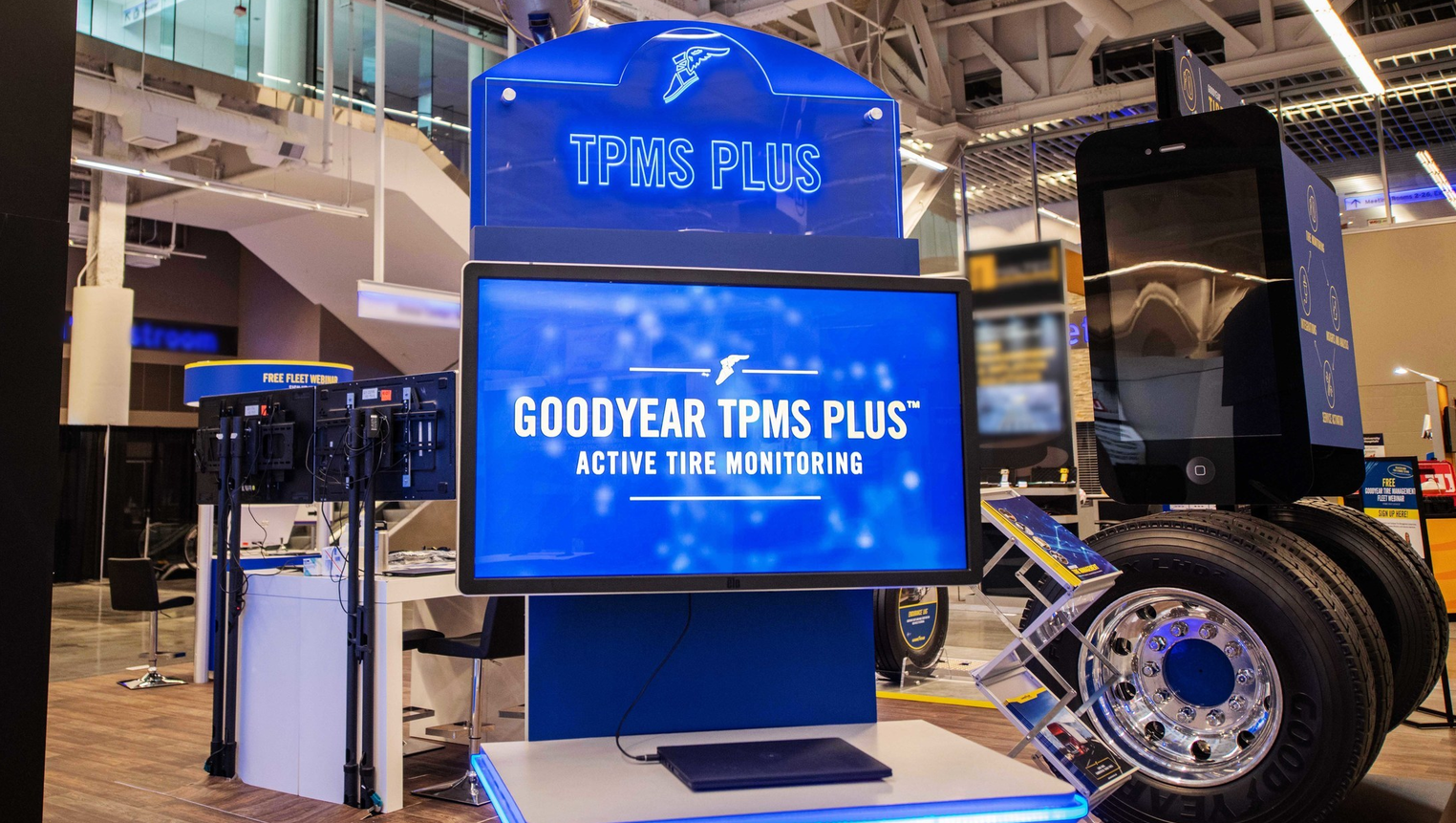 Goodyear&rsquo;s TPMS Plus is a connected, active monitoring system for fleets.