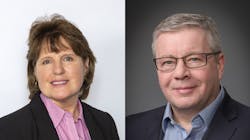 Laura Hendricks, left, and David Scorey, right. Laura Hendricks, left, and David Scorey, right.