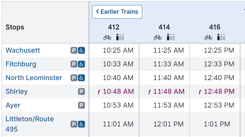 Online Commuter Rail Schedules To Display Typical Seat Availability For ...