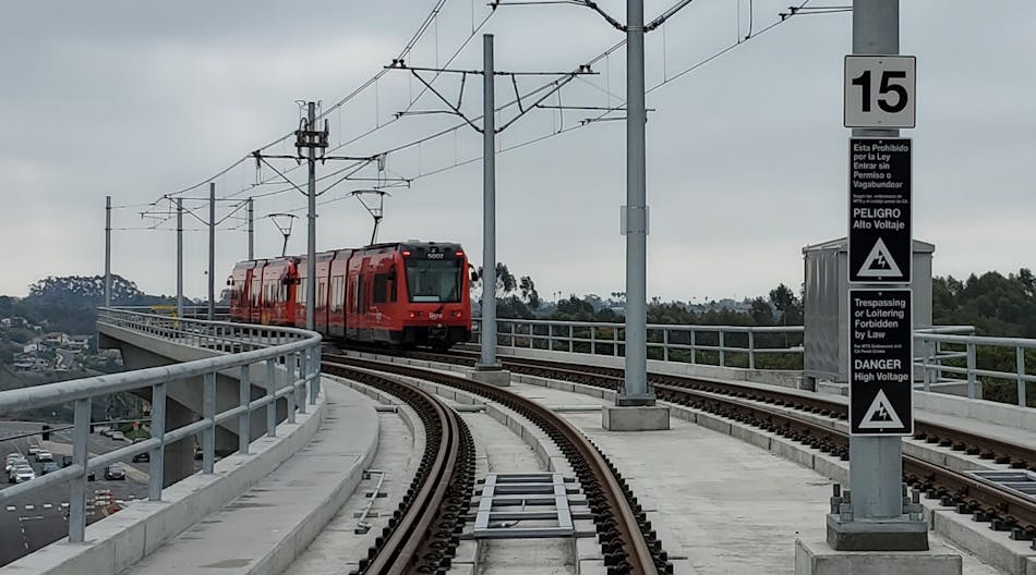 The UC San Diego Blue Line now provides a one-seat connection from UTC to downtown San Diego, and south to the U.S.-Mexico border.