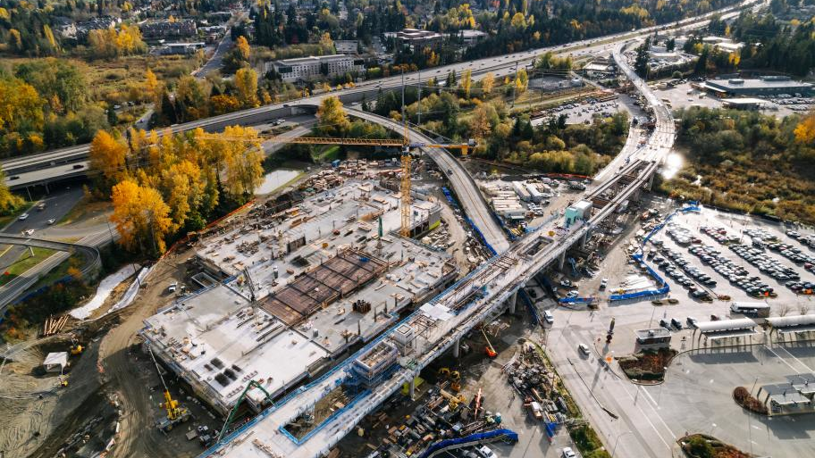 Sound Transit Marks Halfway Point In Lynwood Link Construction | Mass ...