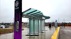 Prototype of the custom-designed City Line station installed at Moran Station for testing & training.