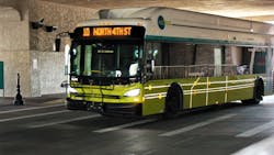 An ABQ RIDE bus on a route; fares will be free starting Jan. 1, 2022 on ABQ RIDE buses and other transit services as part of a year-long pilot program. An ABQ RIDE bus on a route; fares will be free starting Jan. 1, 2022 on ABQ RIDE buses and other transit services as part of a year-long pilot program.