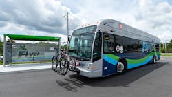 JTA&apos;s First Coast Flyer Orange Line is a 13-mile BRT route that connects Downtown Jacksonville to Orange Park.