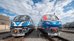 Amtrak continued to advance production of the new ALC-42 diesel-electric locomotives that will power the national network. Amtrak continued to advance production of the new ALC-42 diesel-electric locomotives that will power the national network.