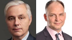 Left, Bill Flynn will retire in January 2022 and Stephen Gardner, right, will take over as Amtrak president and CEO. Left, Bill Flynn will retire in January 2022 and Stephen Gardner, right, will take over as Amtrak president and CEO.