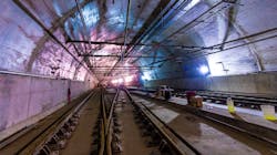 Laird Station, one of the 25 new stations being built as part of the Eglinton Crosstown LRT project, is shown in an October 2021 image. Laird Station, one of the 25 new stations being built as part of the Eglinton Crosstown LRT project, is shown in an October 2021 image.