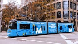 An example of a MARTA wrapped streetcar. An example of a MARTA wrapped streetcar.