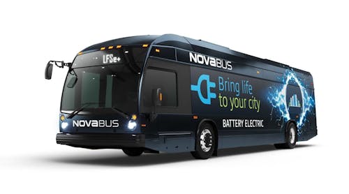 The Nova Bus received an order of 24 LFSe+ buses from four Quebec transit agencies.