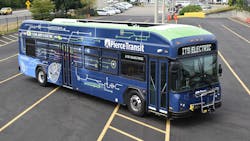 Pierce Transit added six battery electric buses from GILLIG to its fleet. Pierce Transit added six battery electric buses from GILLIG to its fleet.