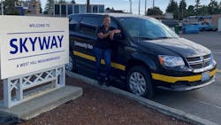 Community Van Coordinator and Skyway native Kahdijah Jackson has been recruiting volunteer drivers and raising awareness of the new option. Community Van Coordinator and Skyway native Kahdijah Jackson has been recruiting volunteer drivers and raising awareness of the new option.