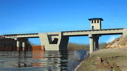 A rendering of the replacement Gloucester Bridge.