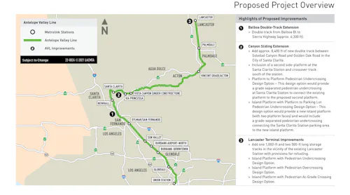 Avl Gate Map L.A. Metro and Metrolink partnering to improve Antelope Valley Line ...