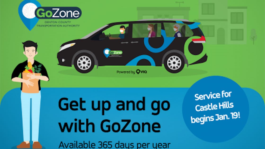 Ridership growing for new GoZone service in Highland Village and