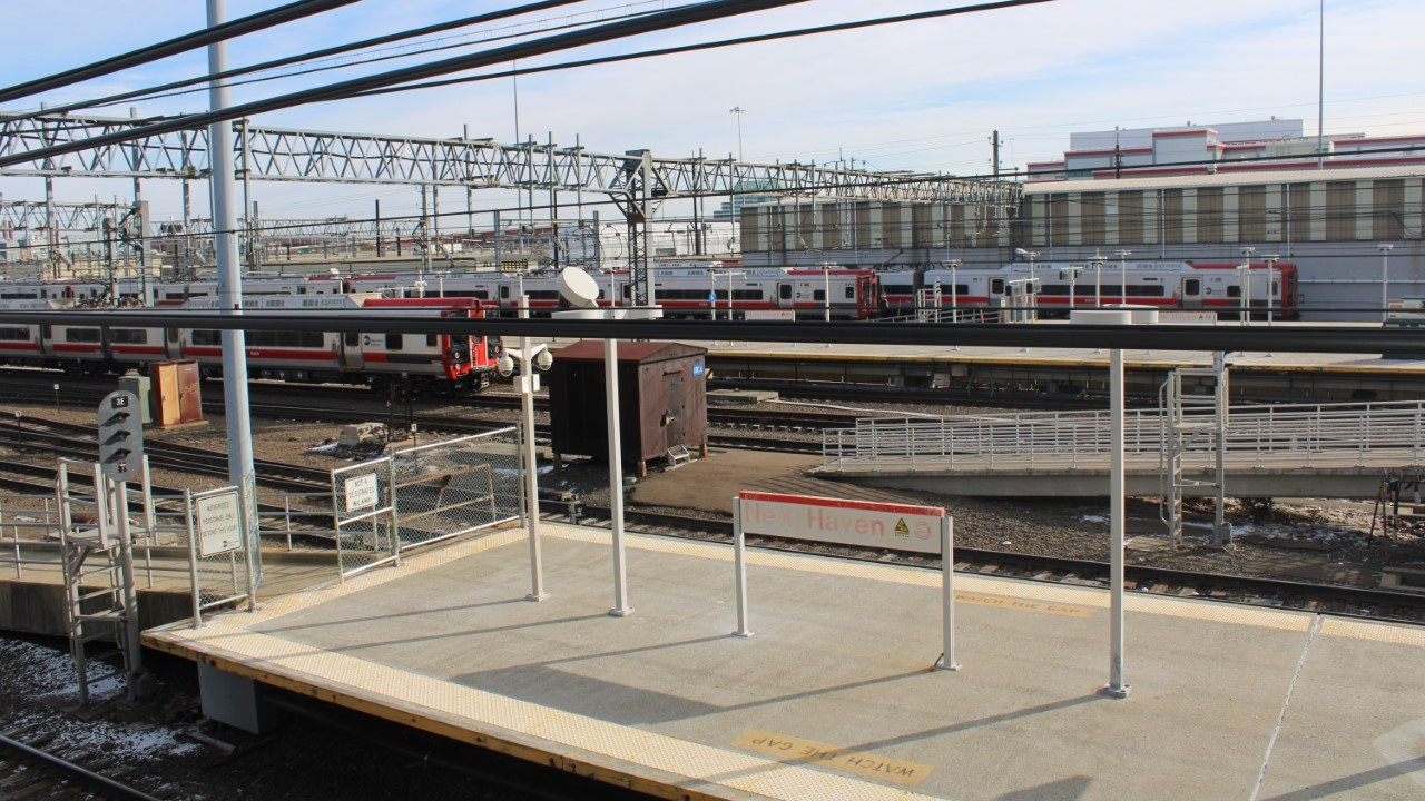 Officials met at the New Haven Union Station to discuss rail opportunities for the state.