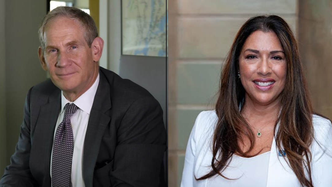 Left, Janno Lieber has been confirmed by the New York State Senate to serve as Chairman and CEO of the MTA, right, Elizabeth Velez, has been confirmed to serve on the MTA Board.