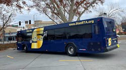 Transdev is now operating The S, which is the brand of the new service from Stanislaus Regional Transit Authority.