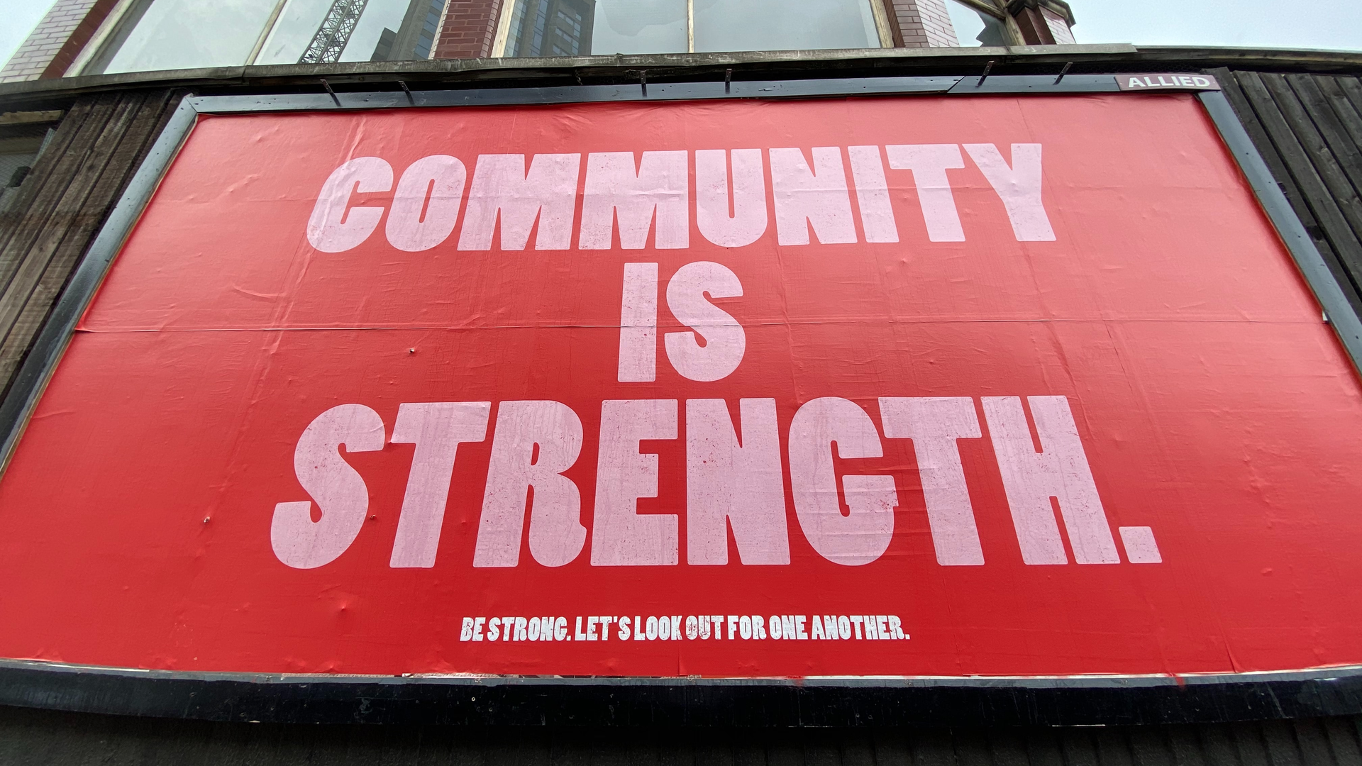 More than a message on a billboard, peer support can be a critical component to fighting against the isolating elements of a leadership position.