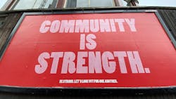 More than a message on a billboard, peer support can be a critical component to fighting against the isolating elements of a leadership position. More than a message on a billboard, peer support can be a critical component to fighting against the isolating elements of a leadership position.