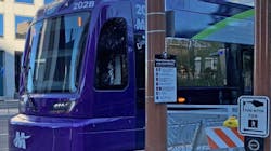 A new S700 Light Rail Vehicle on Valley Metro's network. A new S700 Light Rail Vehicle on Valley Metro's network.