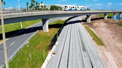 Brightline says Zone 2 of its extension to Orlando “represents one of the most complex and challenging areas for construction in the entire project.” Brightline says Zone 2 of its extension to Orlando “represents one of the most complex and challenging areas for construction in the entire project.”
