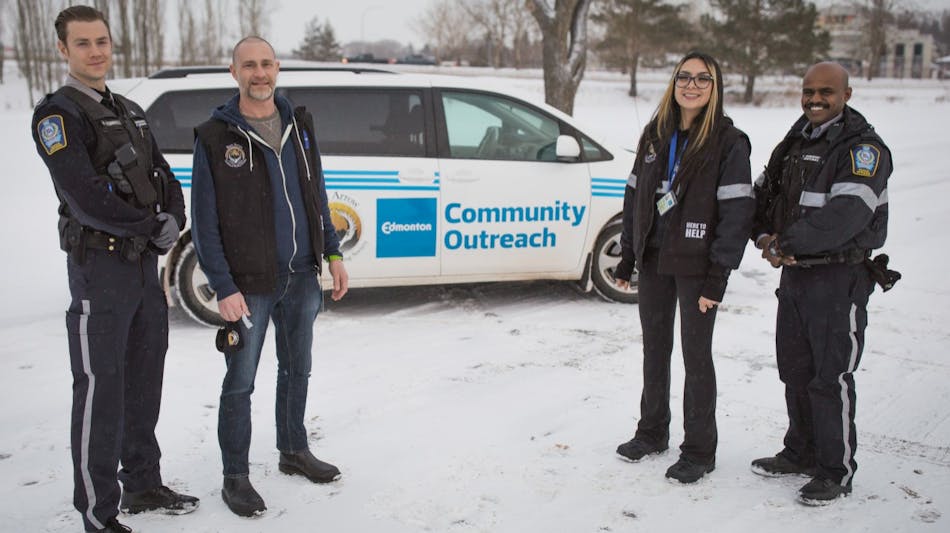 Members of the Community Outreach Transit Team