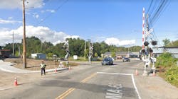 MBTA and Keolis are taking additional steps to ensure crossing safety at the Middlesex Avenue grade crossing in North Wilmington, Mass. MBTA and Keolis are taking additional steps to ensure crossing safety at the Middlesex Avenue grade crossing in North Wilmington, Mass.