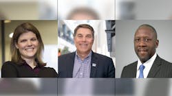 Left to right: Laura Grams, Dominic DiBrito and Winston Simmonds Left to right: Laura Grams, Dominic DiBrito and Winston Simmonds