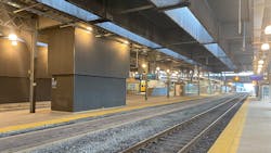 The newly renovated platforms 20/21 at Toronto’s Union Station. The newly renovated platforms 20/21 at Toronto’s Union Station.