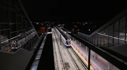 Testing along the East Link extension.