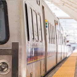 RTD train at Denver Union Station RTD train at Denver Union Station