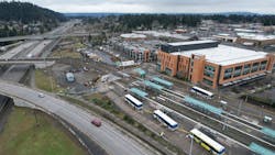 Work will take place near the Gateway Transit Center. Work will take place near the Gateway Transit Center.