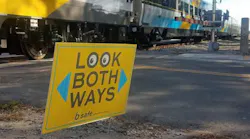 Brightline says rail safety education is one of its top priorities. The company has partnered with several organizations to promote safety around railroad crossings.