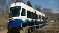 BROOKVILLE delivered the first of five Liberty® NXT LRVs to Sound Transit in March.