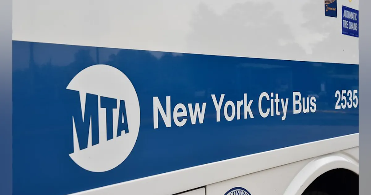Mta Bus Sticker Mta Bus Logo MTA Tells Bus Drivers To Stop Opening Rear Doors As Part
