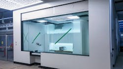 Tiling has been completed at the concourse ticket booth at Mount Dennis Station Tiling has been completed at the concourse ticket booth at Mount Dennis Station