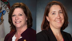 Left, Jennifer Mitchell has stepped down from her role as director of Virginia DRPT to serve as deputy administrator of the FRA; right, Jennifer DdBruhl has been named acting director of DRPT effective March 18. Left, Jennifer Mitchell has stepped down from her role as director of Virginia DRPT to serve as deputy administrator of the FRA; right, Jennifer DdBruhl has been named acting director of DRPT effective March 18.