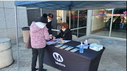 CBOs work to help riders sign up for L.A. Metro’s LIFE program. CBOs work to help riders sign up for L.A. Metro’s LIFE program.