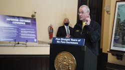 New Jersey officials announce updates for the NJ Transit system. New Jersey officials announce updates for the NJ Transit system.