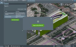 Carbon Calculation Reporting &ndash; Civil Design Report: Exporting quantities to One Click LCA from an infrastructure digital twin (via the Bentley iTwin platform).