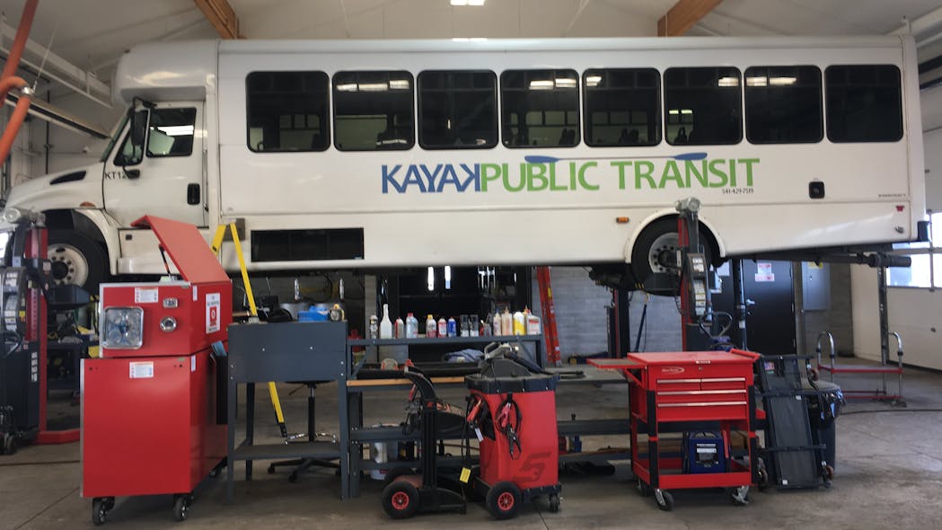 Kayak Public Transit uses fleet management software to gain better