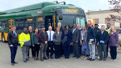 FTA joined King County Metro April 20 for a tour of its Tukwila, Wash., campus. King County Metro was recognized in the Most Equitable category of FTA's Climate Challenge. FTA joined King County Metro April 20 for a tour of its Tukwila, Wash., campus. King County Metro was recognized in the Most Equitable category of FTA's Climate Challenge.