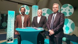 Left to right: Subid Wagley, Business Operations, California Mobility Center, Wally Hunter, Managing Director, EnerTech Capital, and Rick Christiaanse, CEO, Invest Alberta sign MOU in Alberta, Canada on April 26, 2022 Left to right: Subid Wagley, Business Operations, California Mobility Center, Wally Hunter, Managing Director, EnerTech Capital, and Rick Christiaanse, CEO, Invest Alberta sign MOU in Alberta, Canada on April 26, 2022