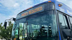 Masks will be required on public transit vehicles and in transportation hubs through May 3, 2022.