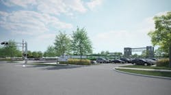 Artist's rendering of the upgraded King City GO Station. Artist's rendering of the upgraded King City GO Station.