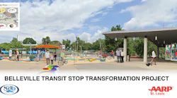 Site Plan Transit Stop Transformation Project At Belleville Transit Center