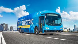 The Proterra Zx5 Battery Electric Transit Bus