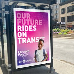 RTA, CTA, Metra and Pace have launched a joint advocacy campaign in the Chicago region to share the benefits of transit.