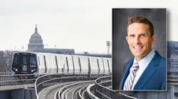 Randy Clarke, inset, was selected by the WMATA Board of Directors to be the agency's next general manager and CEO. He will succeed Paul Wiedefeld who is retiring at the end of June.